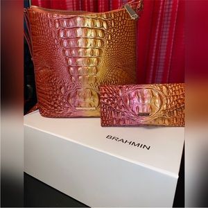 Brahmin purse and wallet